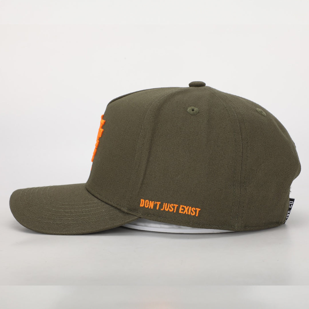 LVCO "Khaki Blaze" A-Frame Snapback