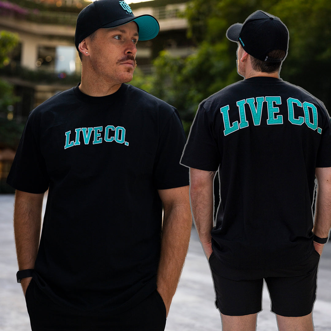 Midnight Mint Statement Tee