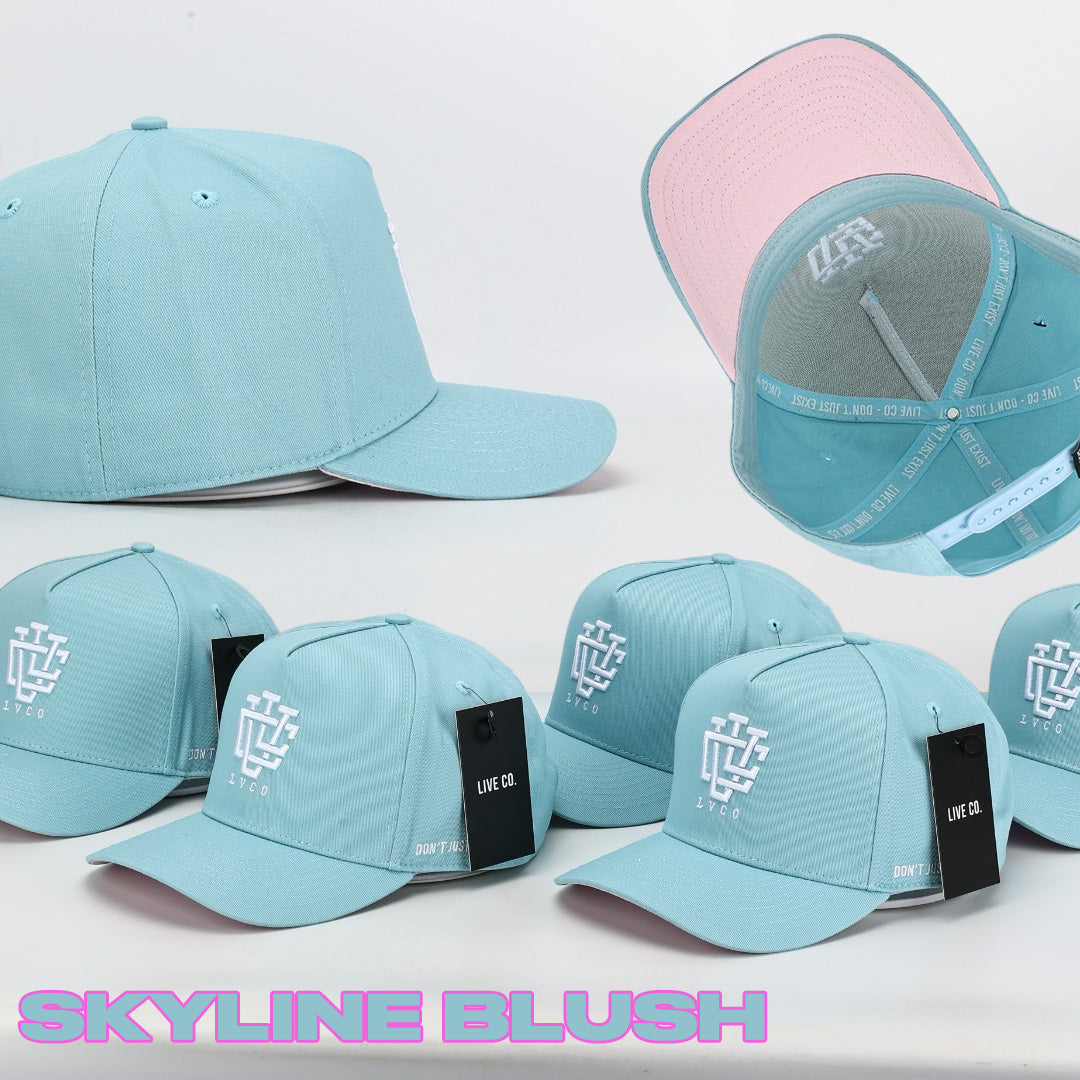 SKYLINE BLUSH A-FRAME LVCO SNAPBACK