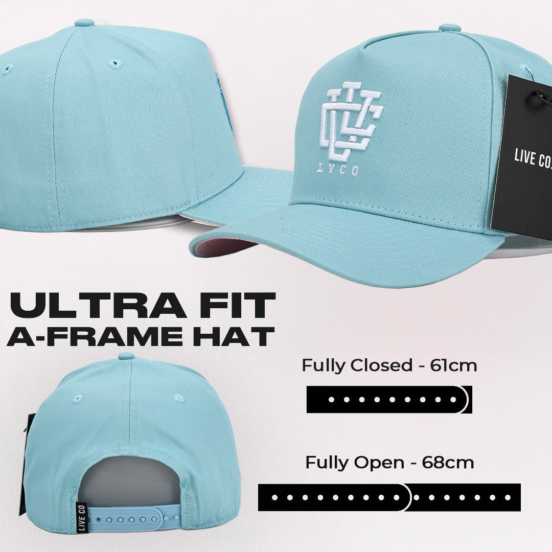 ULTRA FIT Skyline Blush A-Frame Snapback