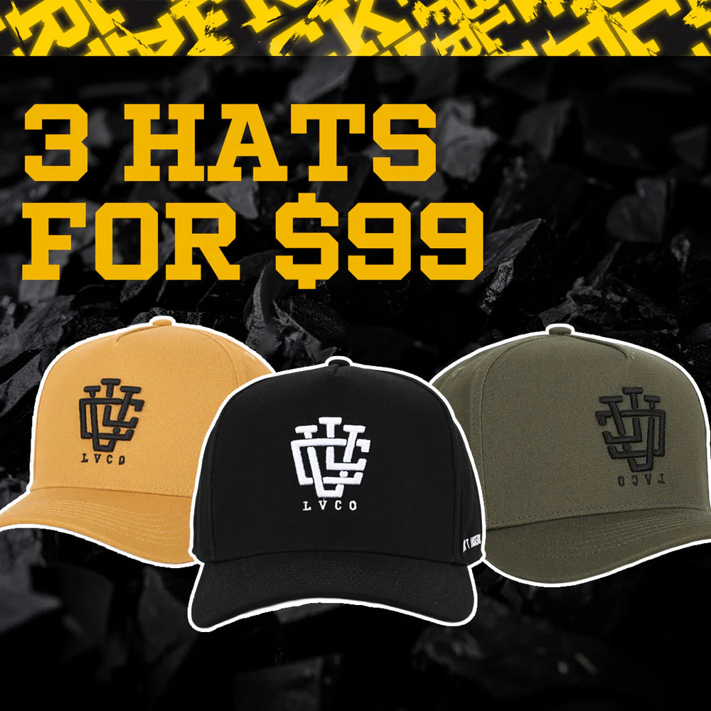 3 Hats for $99