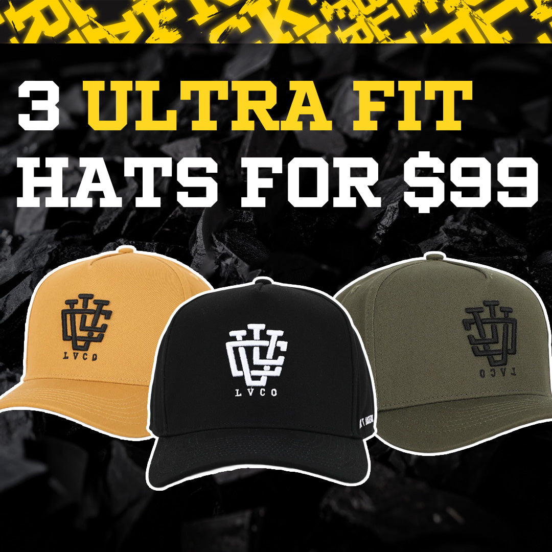 3 Hats for $99 (ULTRA FIT)