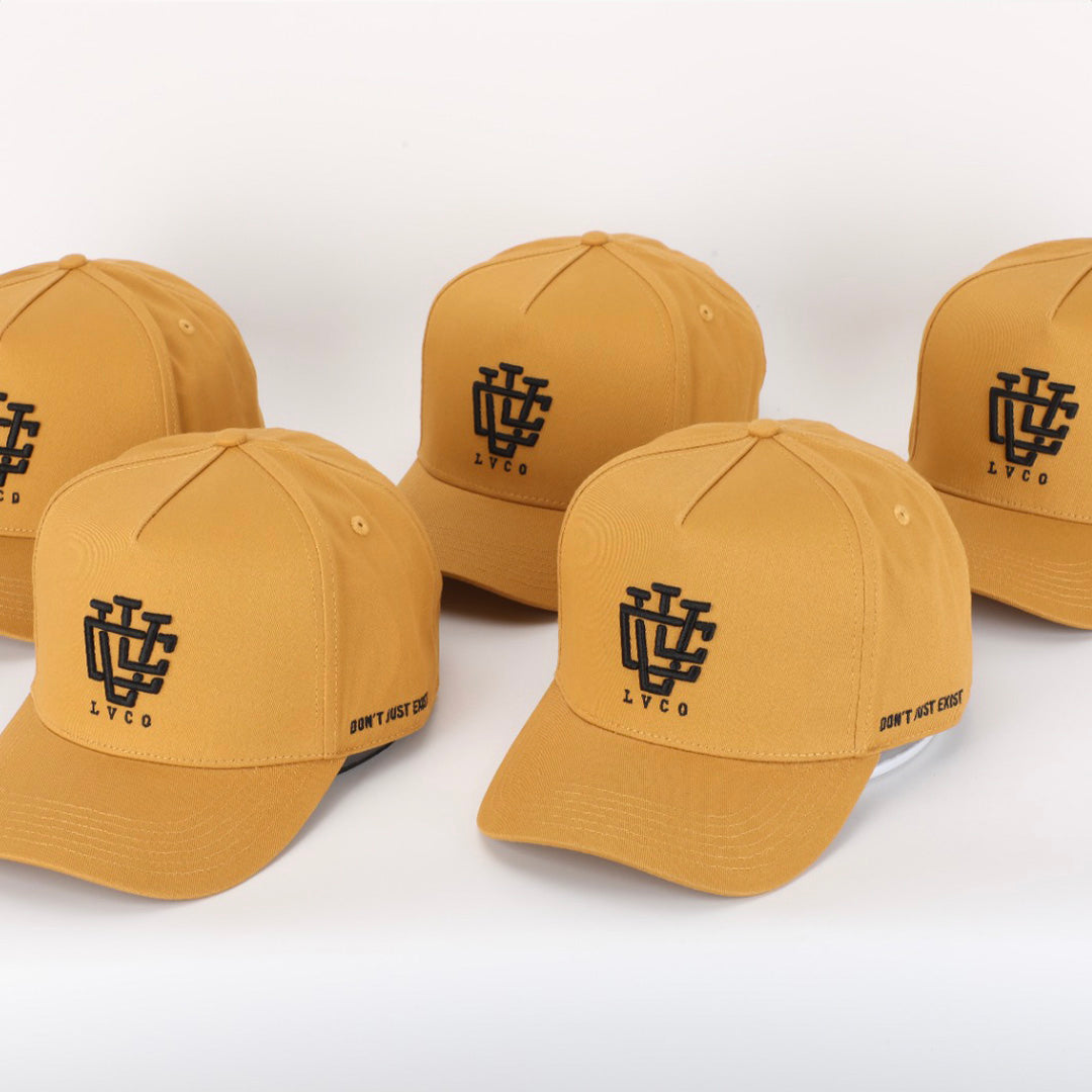 LVCO "Vegas Gold" A-Frame Snapback