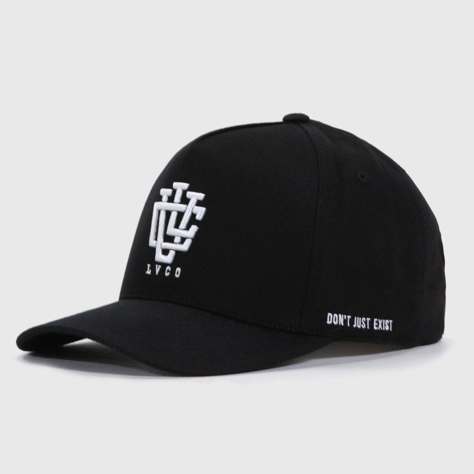 LVCO "Jet Black" A-Frame Snapback