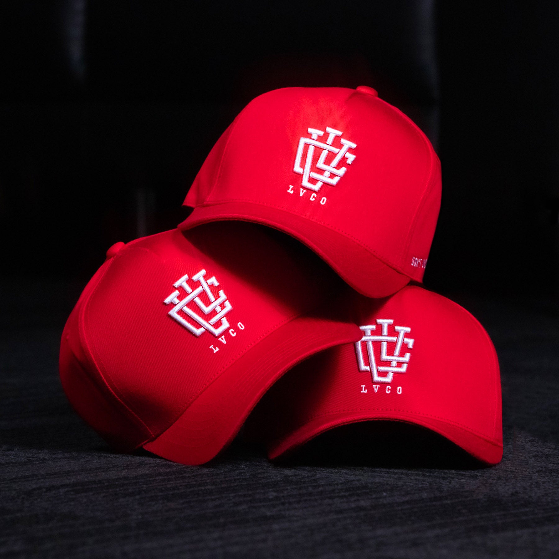 LVCO "Blood Red" A-Frame Snapback