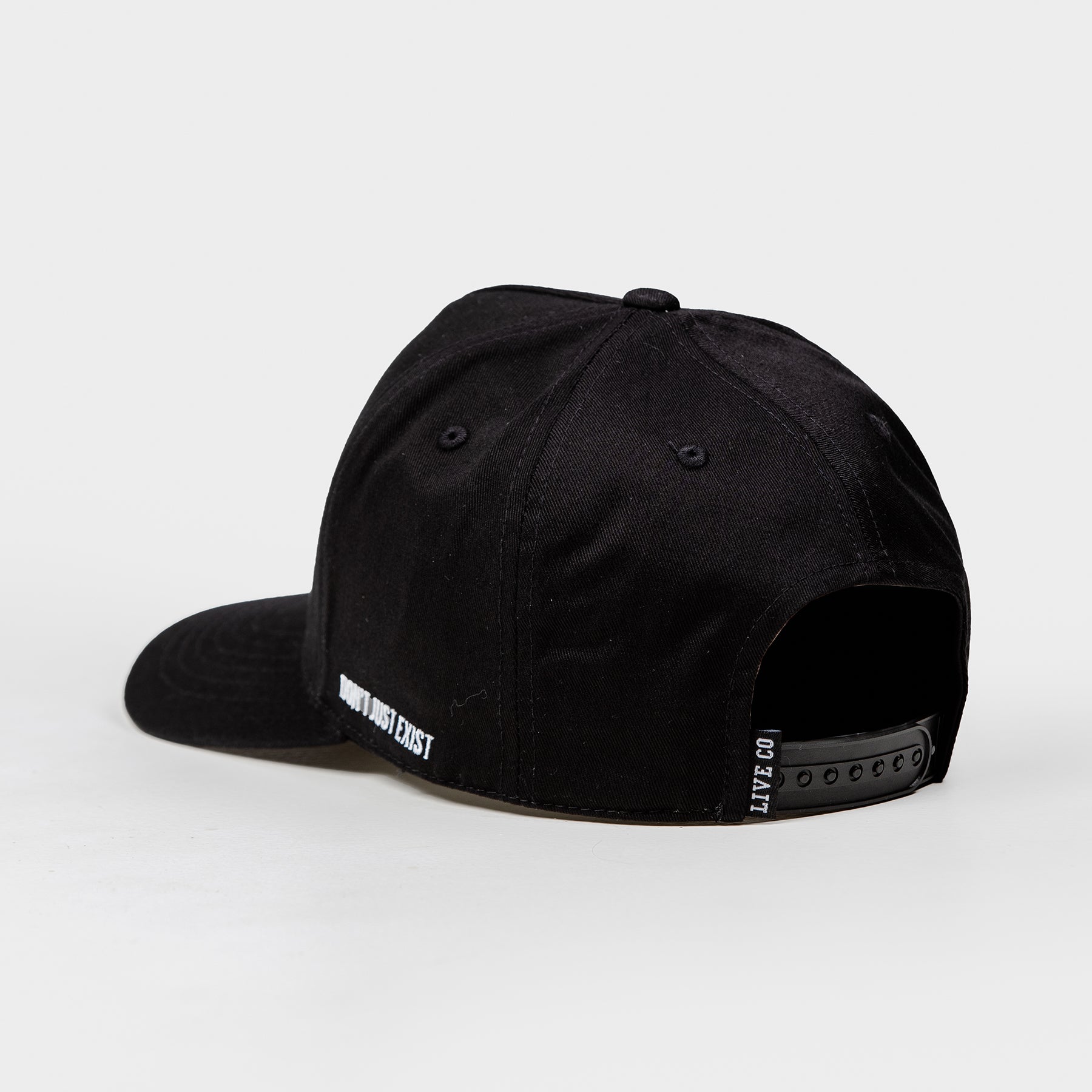 Live Co. "Black Signature Series" A-Frame Snapback