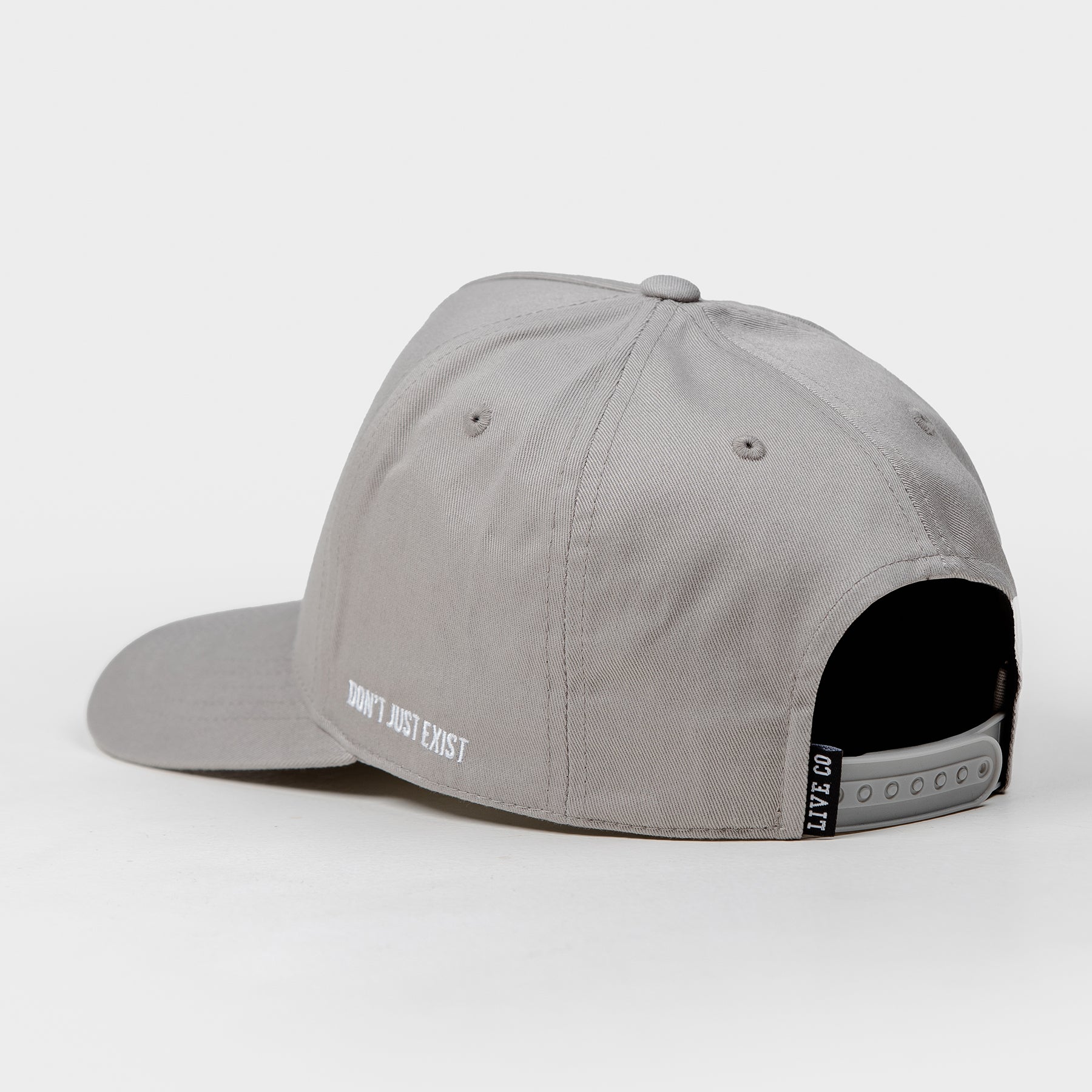 Live Co. "Grey Signature Series" A-Frame Snapback