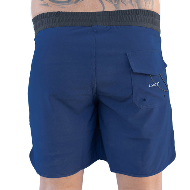 Premium Navy Lifestyle Shorts