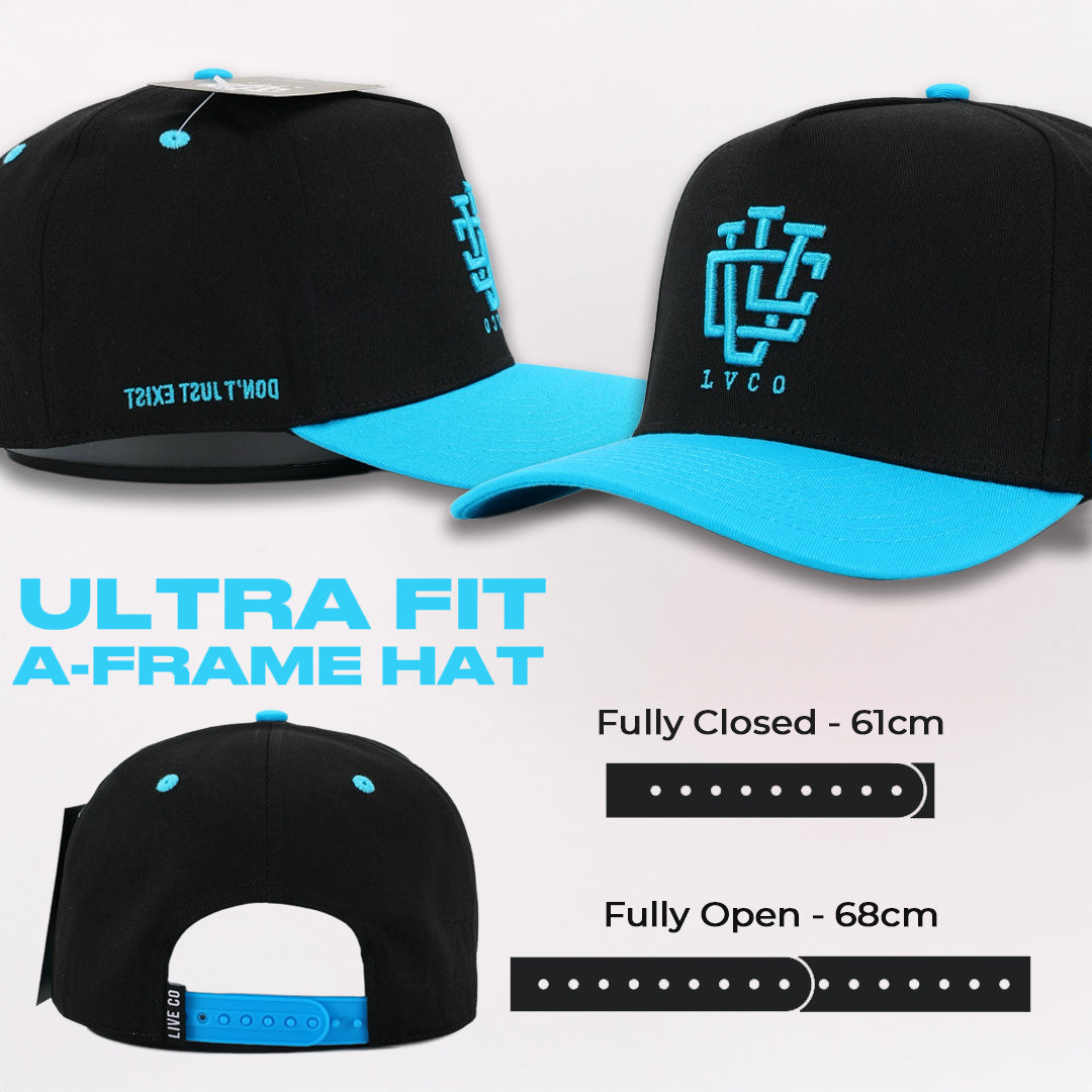 [LIMITED EDITION] ULTRA FIT Aqua Swish A-Frame Snapback