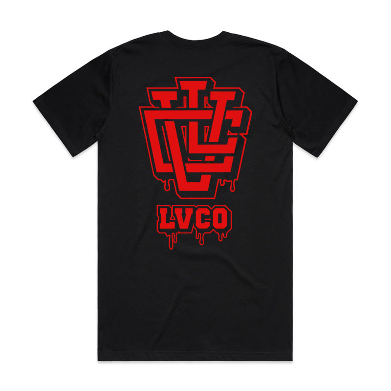 [Exclusive] LVCO Black Redline T-Shirt