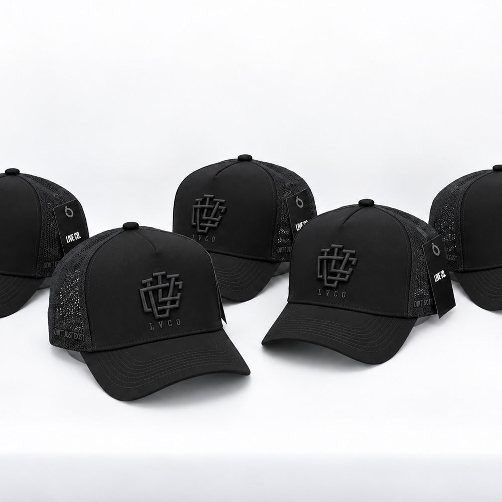 CLASSIC FIT Black Trucker A-Frame