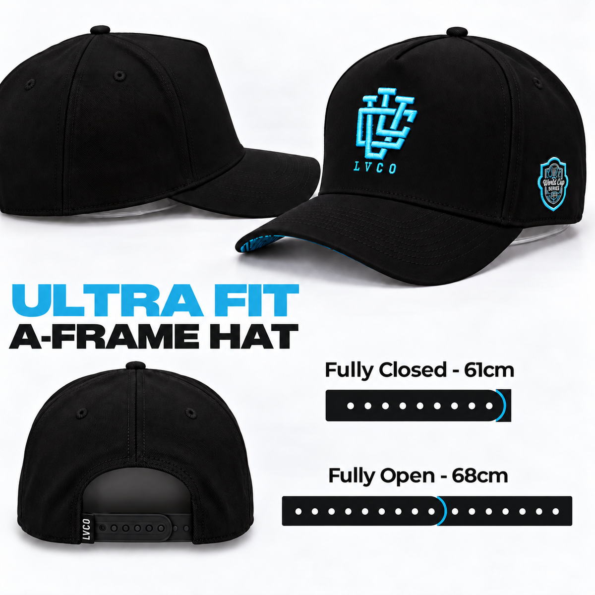 [LIMITED EDITION] ULTRA FIT FIJI WORLD SERIES A-FRAME SNAPBACK