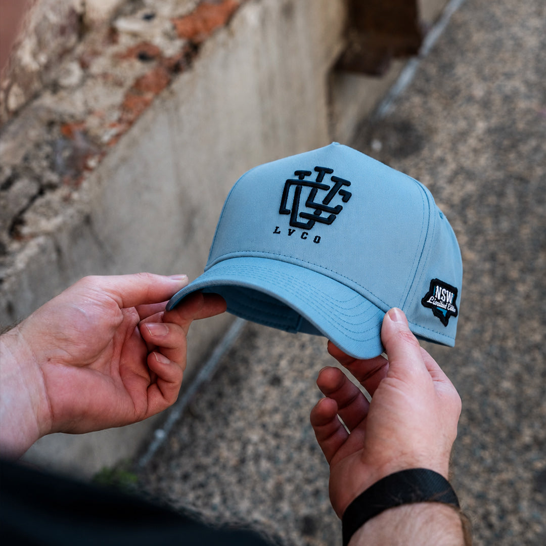[LIMITED EDITION] DEEP FIT BLUES A-FRAME SNAPBACK