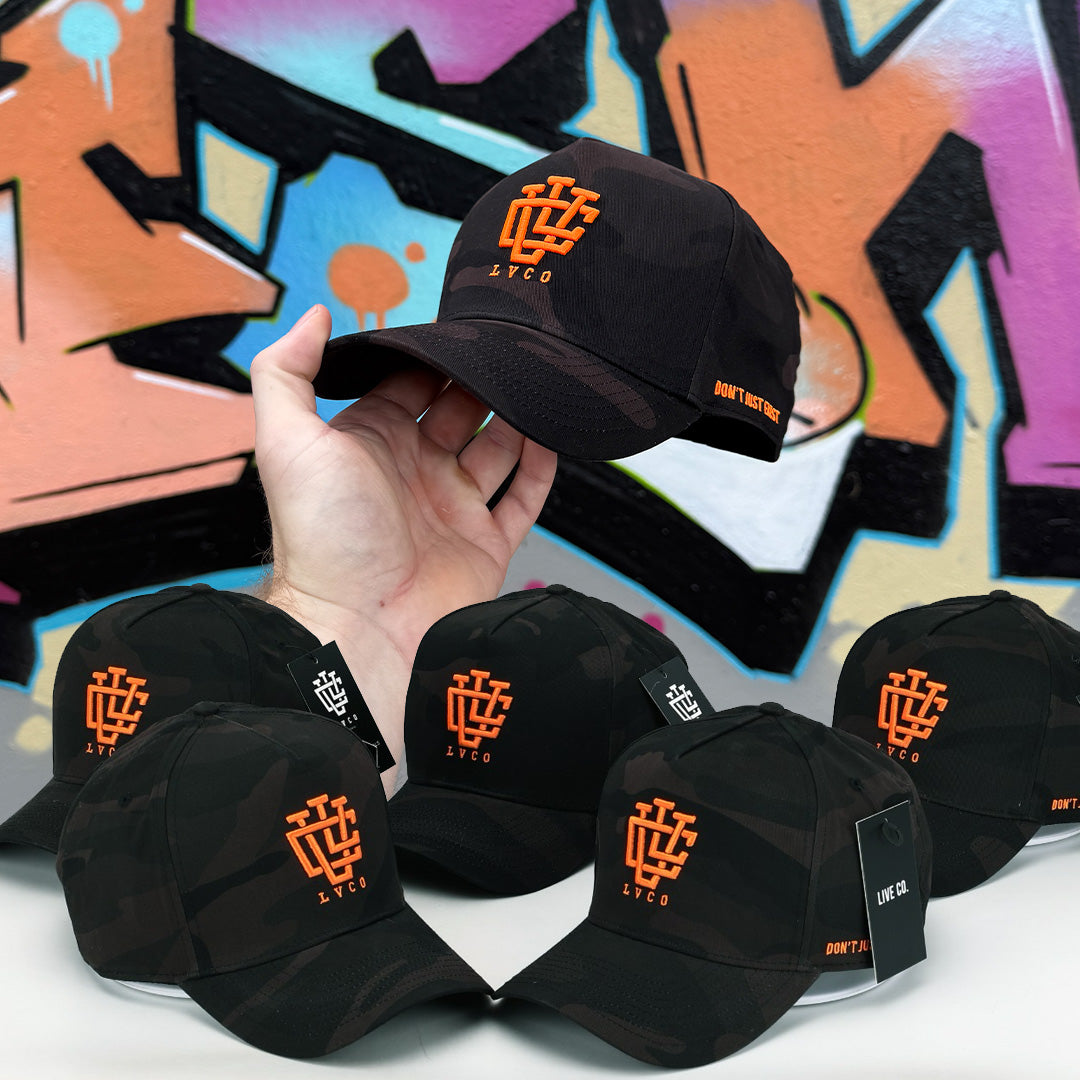 [LIMITED EDITION] CAMO BLAZE A-FRAME LVCO SNAPBACK
