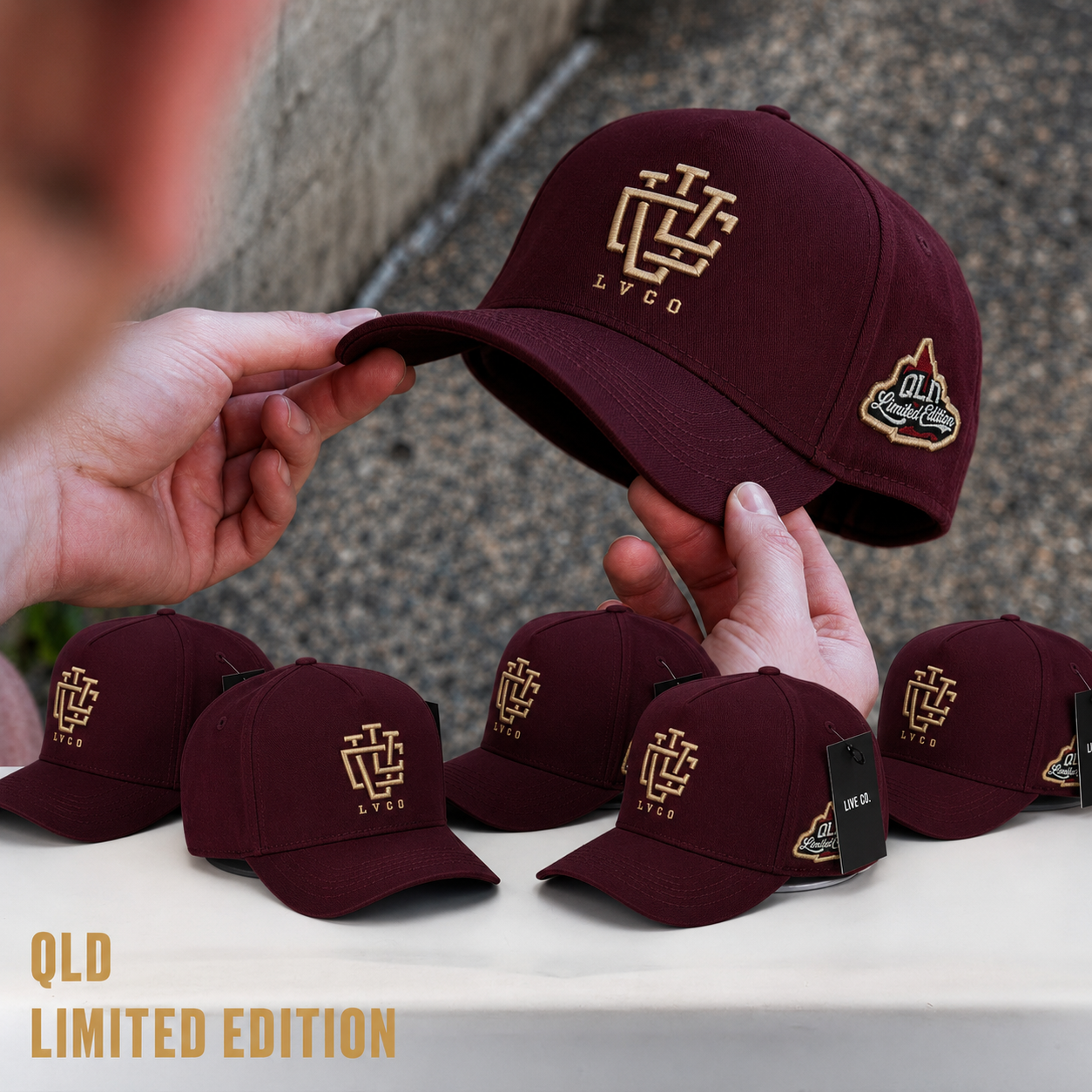 [LIMITED EDITION] DEEP FIT MAROONS A-FRAME SNAPBACK