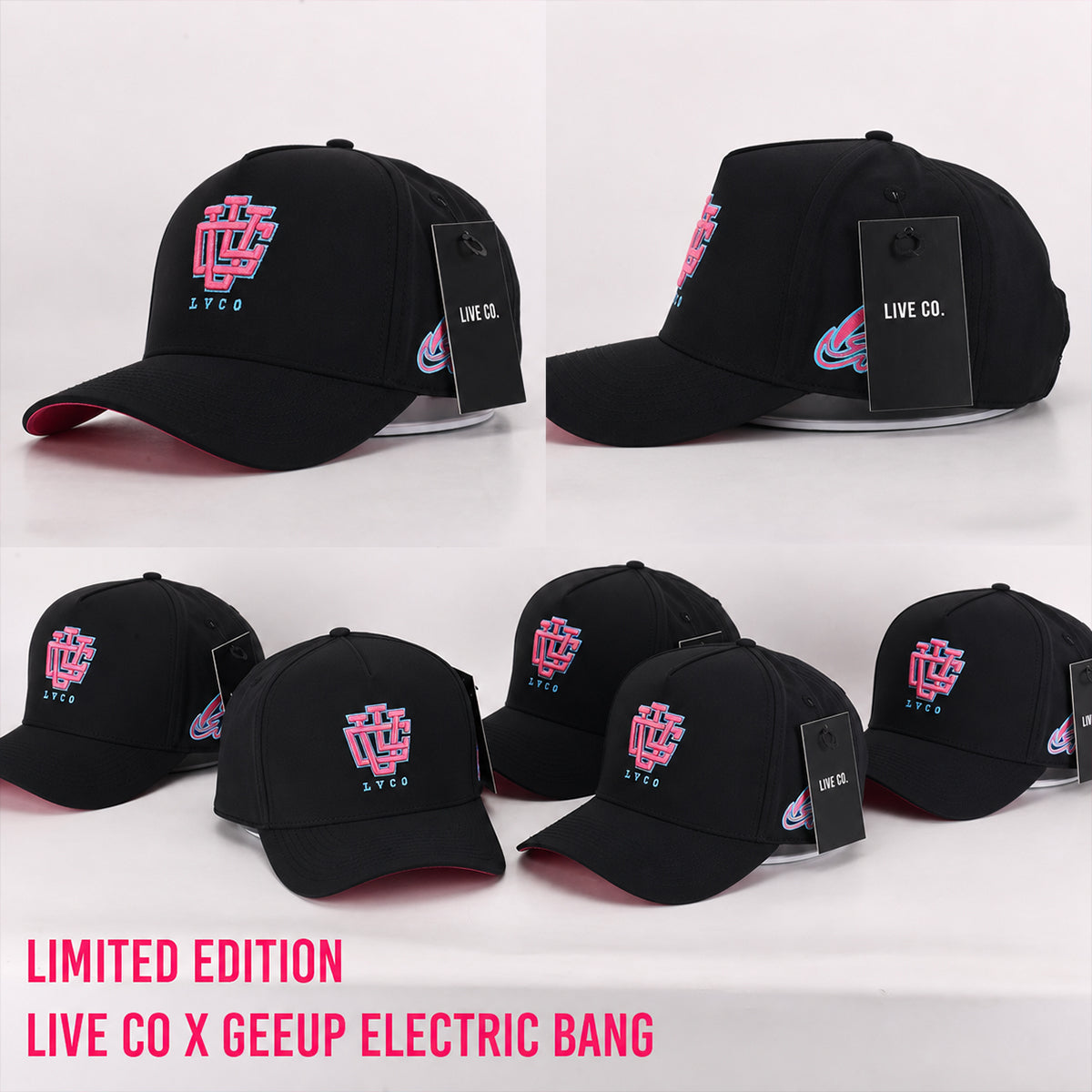[LIMITED EDITION] DEEP FIT LVCO x Geeup Water Resistant A-FRAME HAT