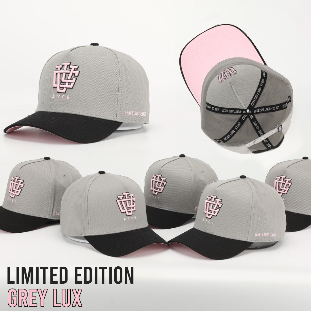 [LIMITED EDITION] Grey Lux A-FRAME LVCO SNAPBACK