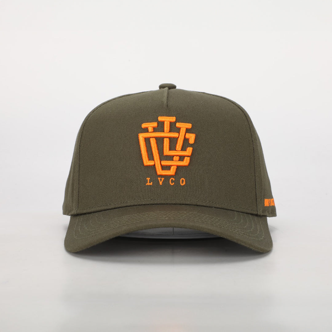 LVCO "Khaki Blaze" A-Frame Snapback