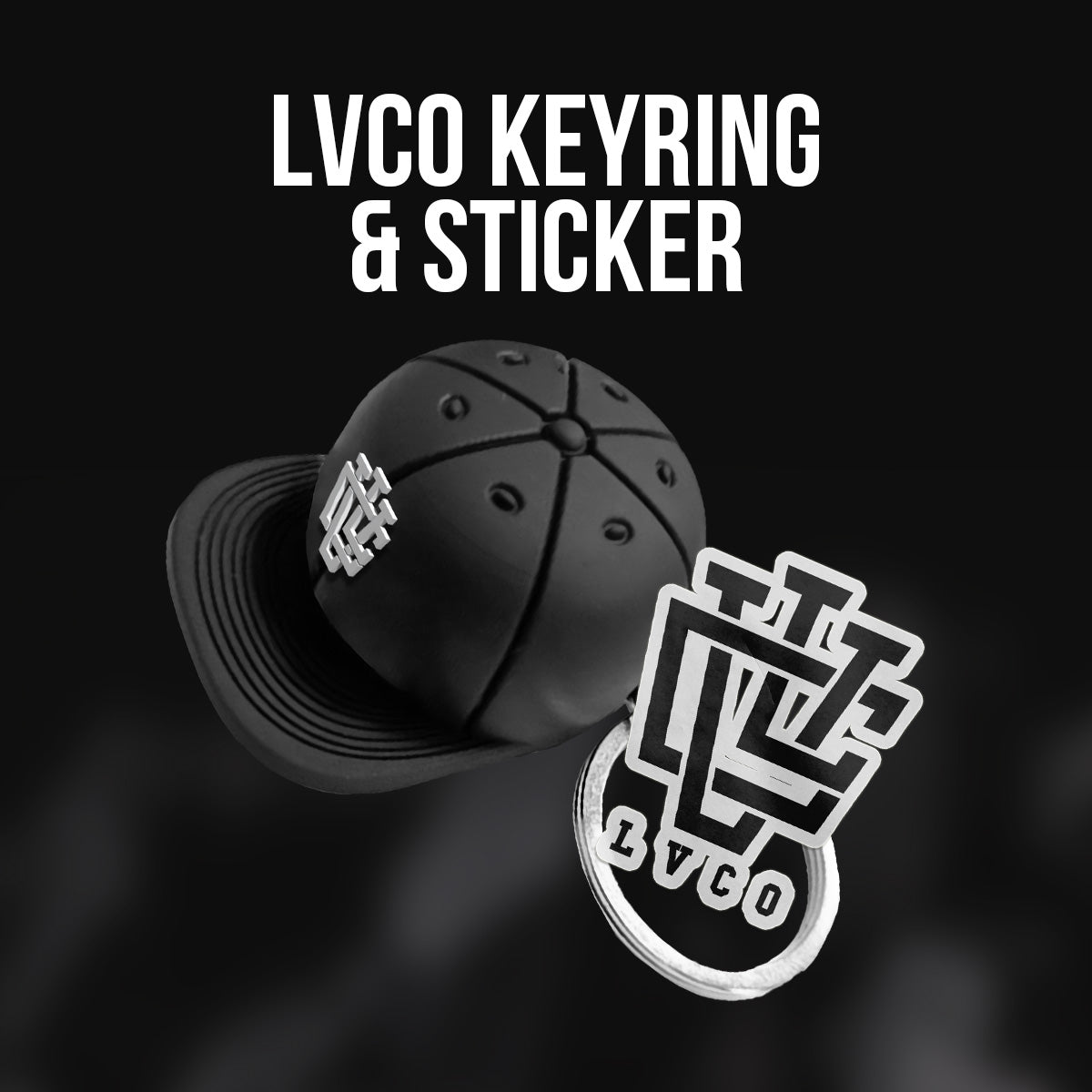 [Free Gift] LVCO Keychain + Sticker