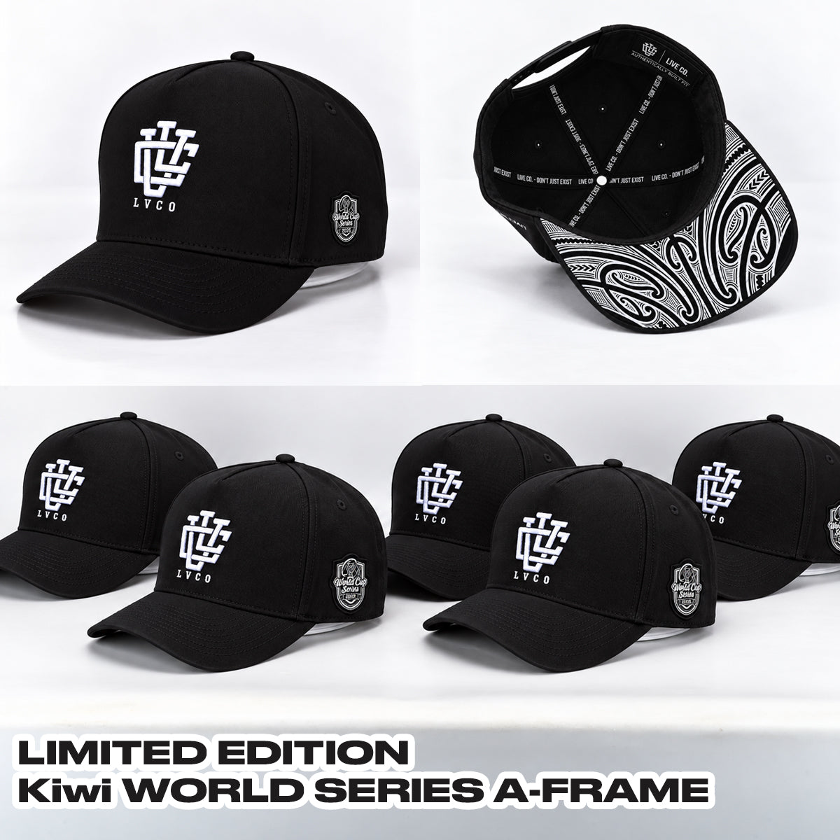 [LIMITED EDITION] DEEP FIT KIWI'S WORLD SERIES A-FRAME SNAPBACK