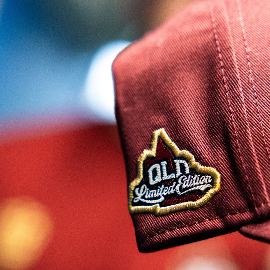 [LIMITED EDITION] DEEP FIT MAROONS A-FRAME SNAPBACK