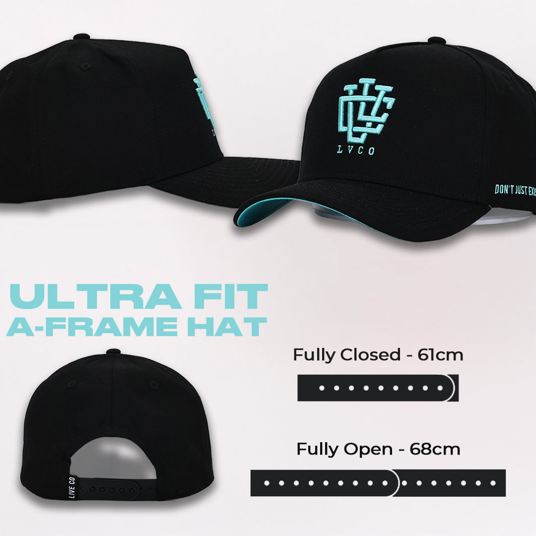 ULTRA FIT MIDNIGHT MINT A-Frame Snapback
