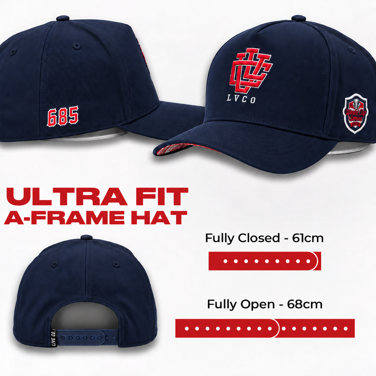 [LIMITED EDITION] ULTRA FIT SAMOA WORLD SERIES A-FRAME SNAPBACK