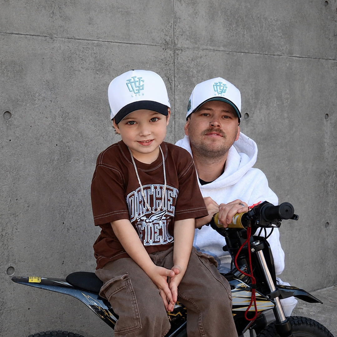 [LIMITED EDITION] LIL FRAME VARSITY MINT SNAPBACK (KIDS)