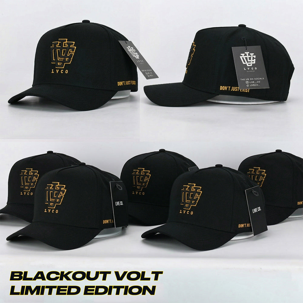 [LIMITED EDITION] BLACKOUT VOLT A-FRAME LVCO SNAPBACK