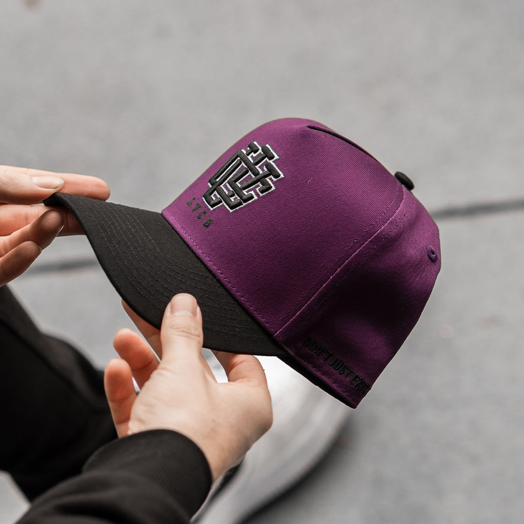 [LIMITED EDITION] Purple Dunk A-FRAME LVCO SNAPBACK