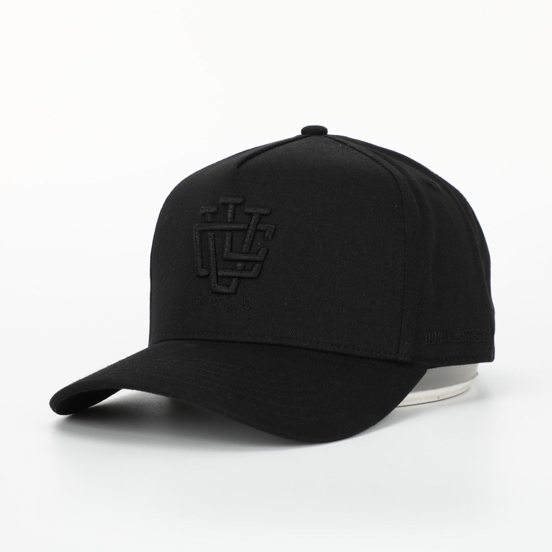 LVCO "Blk on Blk" A-Frame Snapback