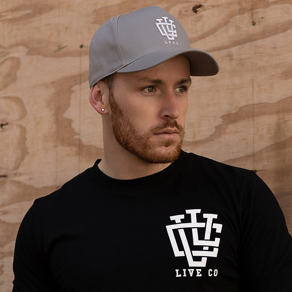 Mvl Original Streetwear Curved Cap Grey
